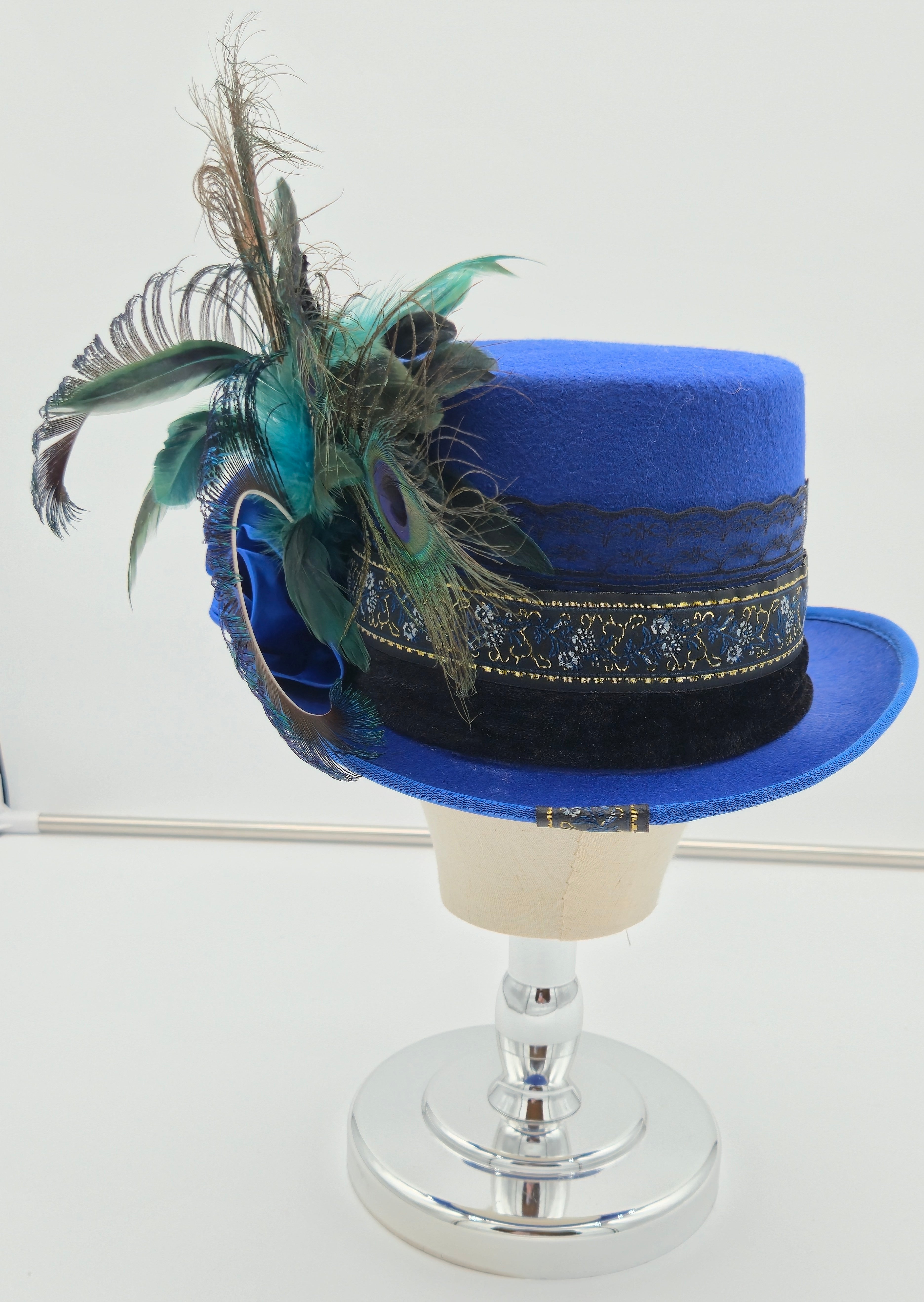 Blue peacock