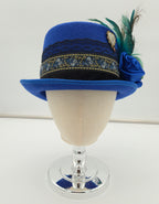 Blue peacock