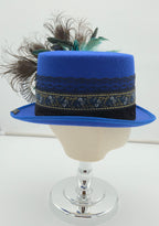 Blue peacock
